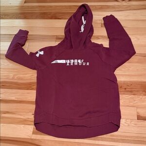 Under Armour Women's Burgundy Pullover Hoodie